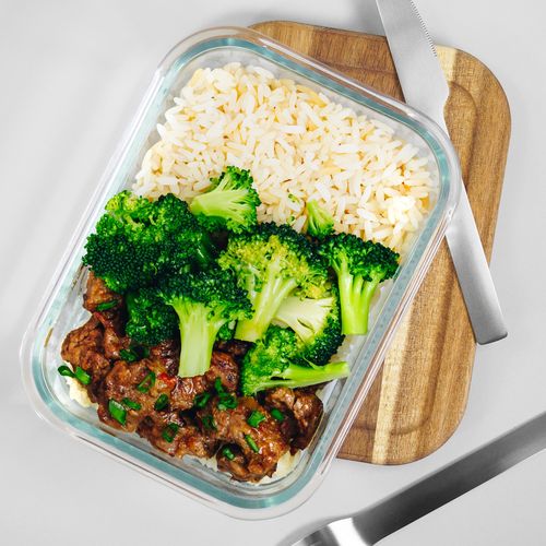 Boîte Repas Écologique 1L en Verre et Bois - Personnalisable