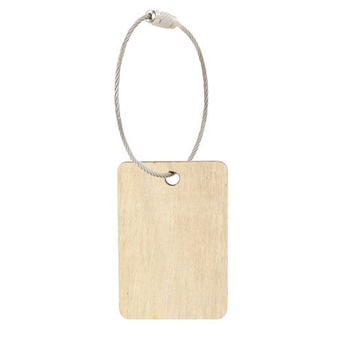 Porte-clés multifonction en bois personnalisable par sérigraphie