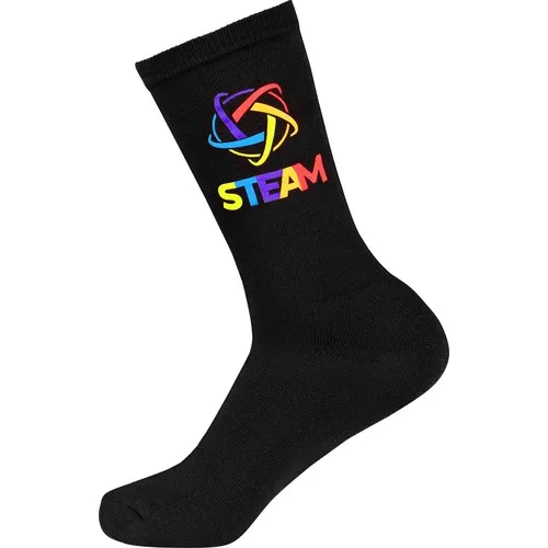 Chaussettes Personnalisables Noires - Impression Logo Entreprise