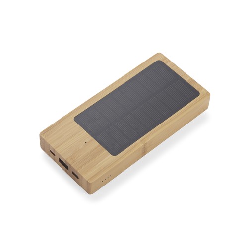 Powerbank Écologique 10000 mAh en rPET et Fibres de Chanvre