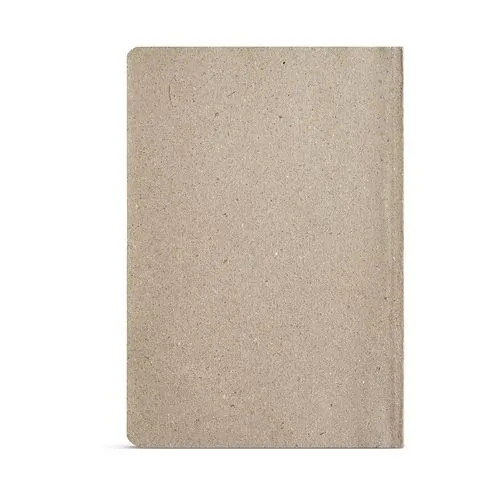 Carnet Poe couverture en lin, 196p recyclées 80g/m²