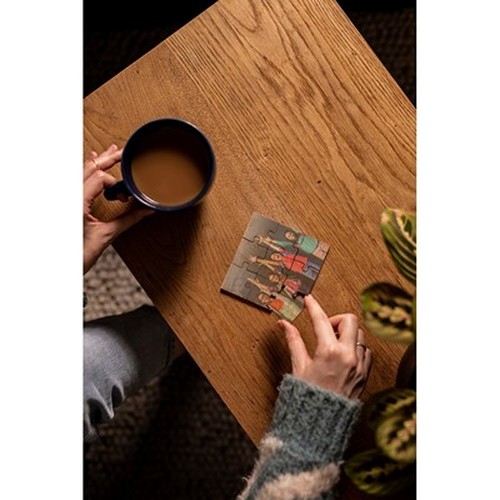 Sous-verre puzzle personnalisable en contreplaqué | Made in Europe