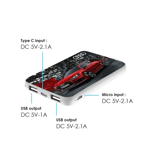 Zeta, Powerbank 5000 mah (fabrication)