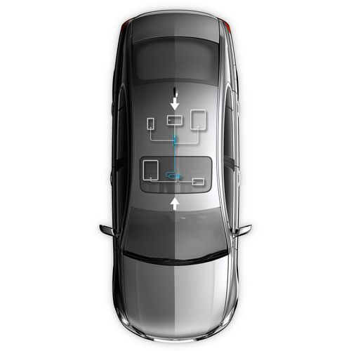 Chargeur Voiture 5 Ports USB Personnalisable - Rallonge 5,8A
