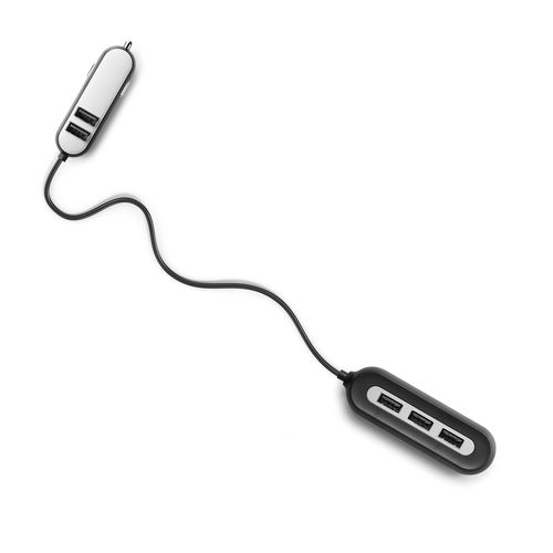 Chargeur Voiture 5 Ports USB Personnalisable - Rallonge 5,8A