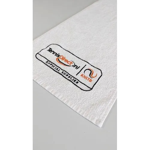 Serviette de sport personnalisée avec logo brodé - 100% coton