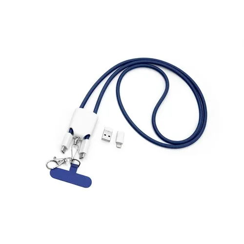 Câble de chargement et cordon 4 en 1 Charging function and data transfer Noir