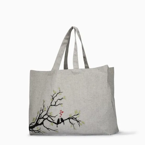 Sac Shopping XL Coton Recyclé 250g/m² - Personnalisable