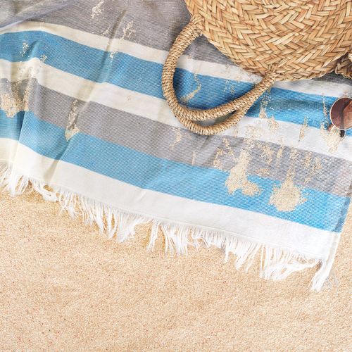 Fouta Publicitaire Recyclée 470g - Fabrication Européenne Responsable