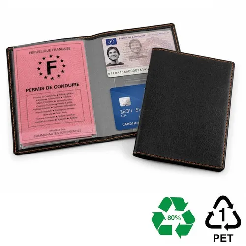 Protège Carte Grise Écologique en rPET Recyclé Personnalisable