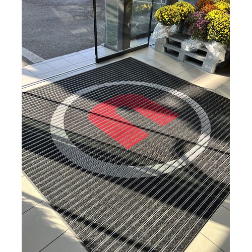 Tapis d'entrée profilé aluminium personnalisable sur mesure