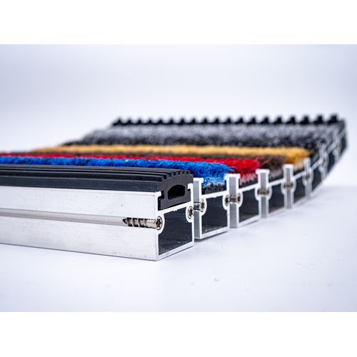 Tapis d'entrée profilé aluminium personnalisable sur mesure