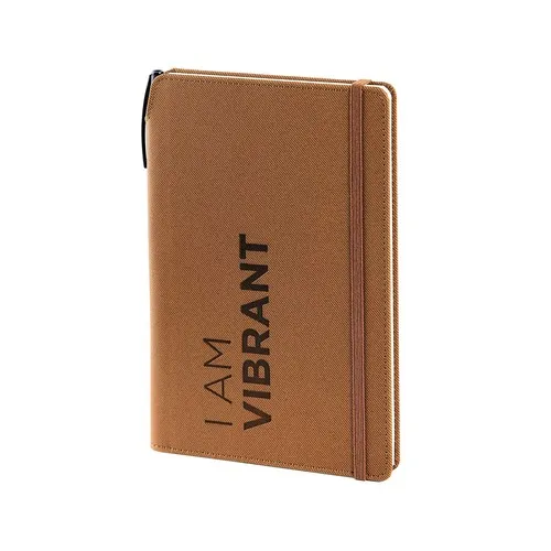 Carnet à Couverture Rigide Personnalisable avec Poche Stylo Cachée