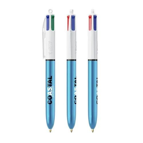 BIC® 4 Couleurs Shine bille