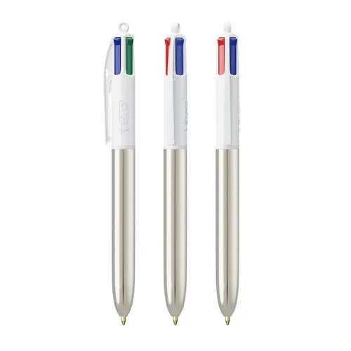 BIC® 4 Couleurs Shine bille