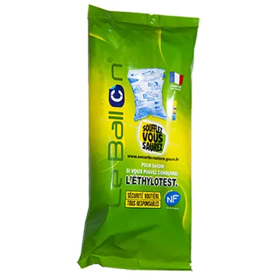 Éthylotests Personnalisés avec Impression Quadrichromie