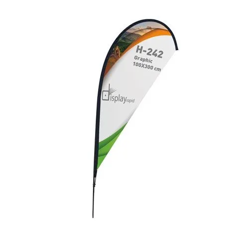 SUPPORT DRAPEAU GOUTTE