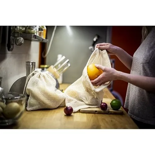 B'RIGHT sac en coton pour fruits et légumes, grand modèle | Brandon