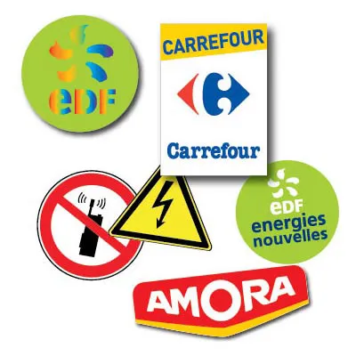 Autocollants Vinyle Personnalisés - Découpe sur Mesure