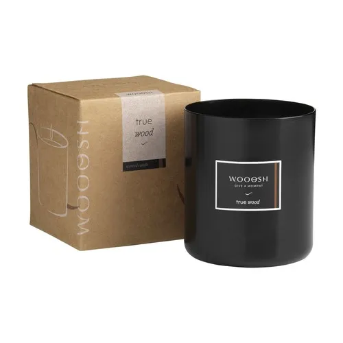 Wooosh Scented Candle True Wood bougie parfumée