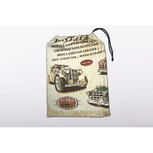 Étui microfibre personnalisé avec cordon pour tablette