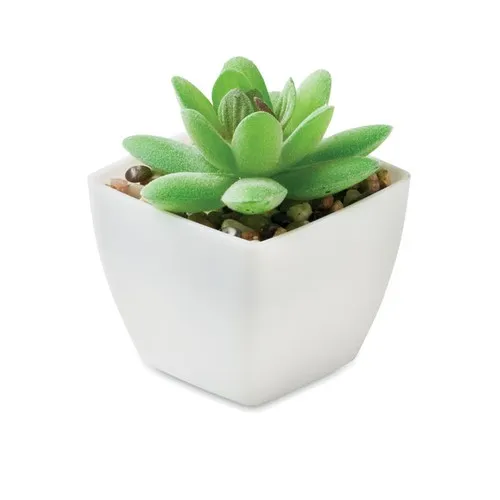 Mini Plante Artificielle Aloès Personnalisable - Objet Pub Déco
