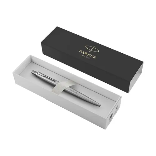 Parker Jotter Stylo à bille en acier inox - bleu