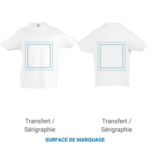 T-shirt Enfant REGENT KIDS Blanc 10 ans