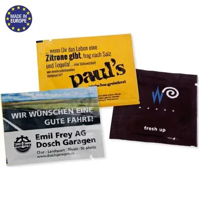 Sachet individuel de gel hydro-alcoolique