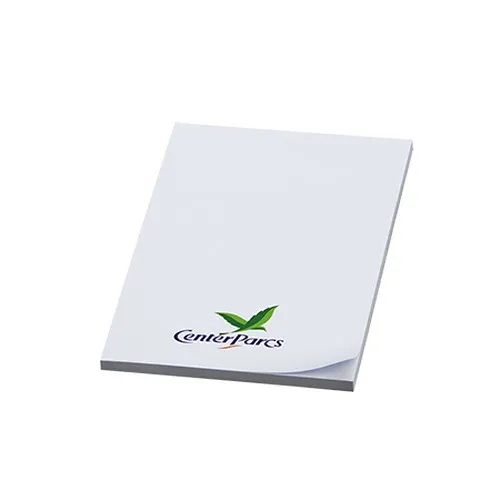 Carnet écologique avec notes autocollantes personnalisable