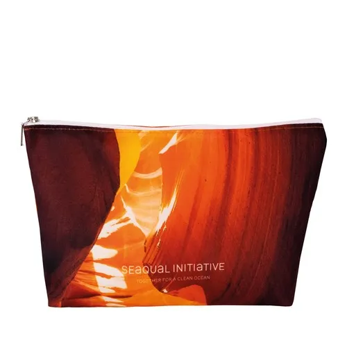 Trousse Soufflet Éco-Responsable en Plastique Marin Recyclé