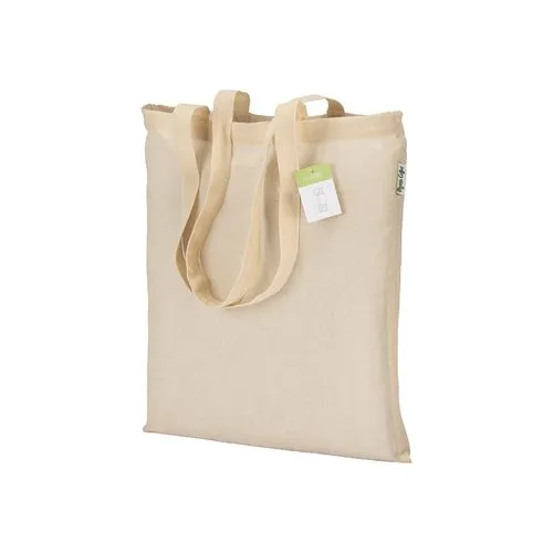 Tote Bag Coton Recyclé 140g Certifié GRS - Personnalisable