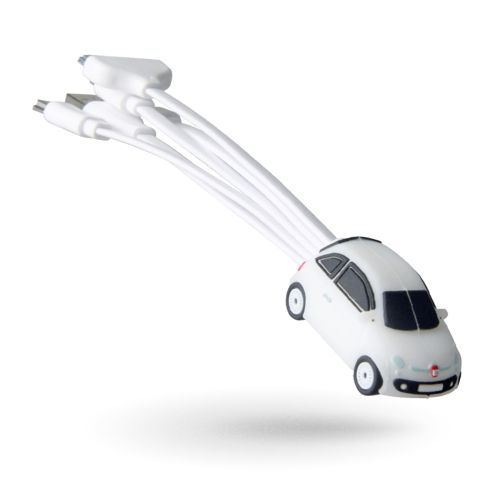 Chargeur Multi-Câbles 5 en 1 Personnalisé ABS - Cadeau d'Entreprise