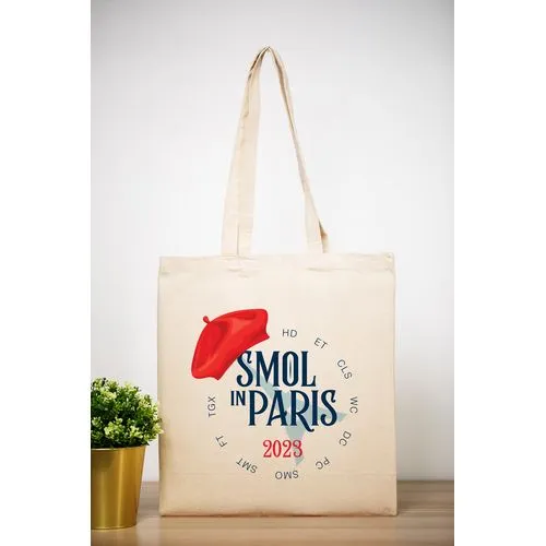 Sac Shopping Coton 280g Anses Longues - Personnalisable & Certifié