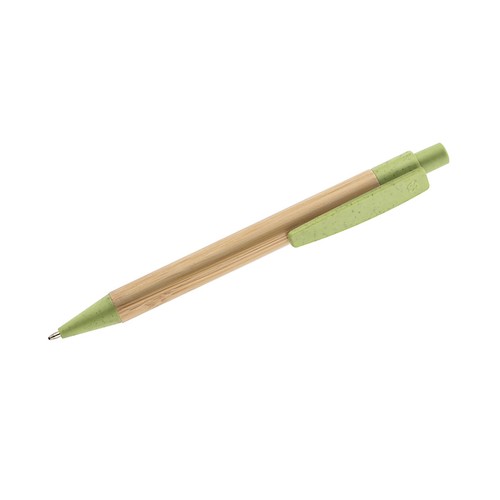 Stylo Bille Écologique Bambou et Paille de Blé Personnalisable