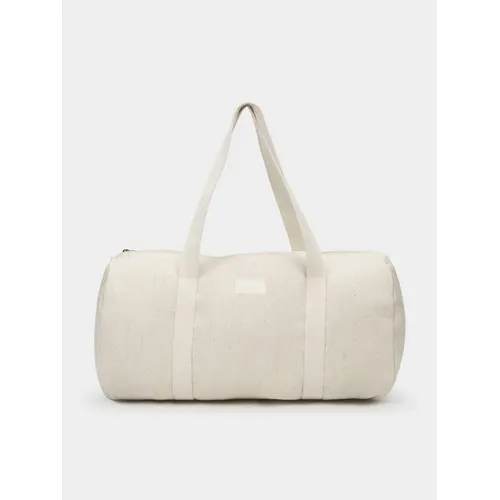 Sac Polochon Personnalisable en Jute et Coton Bio GOTS