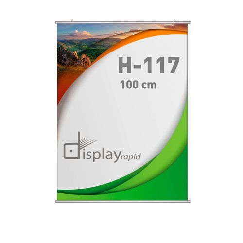 Toile Suspendue Anti-Projection 50 cm avec Moulure Personnalisable