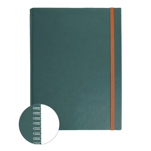 Carnet Wire-O Premium Montreal - Reliure Invisible & Éco-responsable