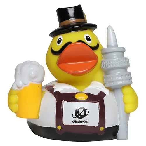 Canard de Bain Oktoberfest Personnalisable - Objet Publicitaire