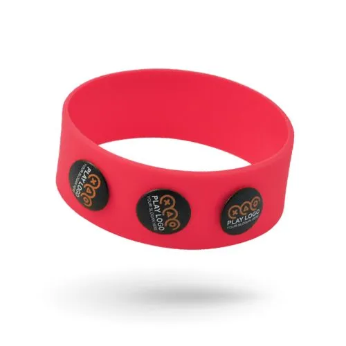 Bracelet silicone personnalisable imprimé