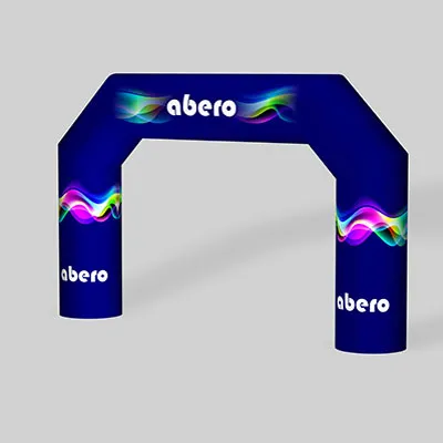 Arche Gonflable Étanche Personnalisable 5,6x3,3m - PVC Renforcé