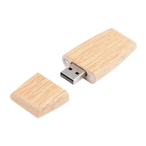 Clé USB Espoo USB 2.0 2GB Brun bois foncé