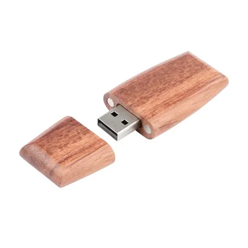 Clé USB Espoo USB 2.0 2GB Brun bois foncé