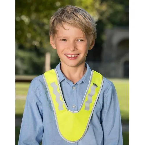 Gilet de Sécurité Col Personnalisable Adulte - Jaune Haute Visibilité