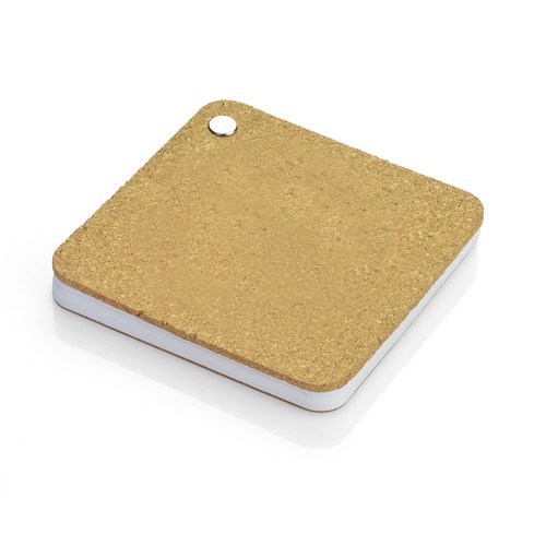 Carnet Sous-Verre Liège 60 Pages - Double Fonction Personnalisable