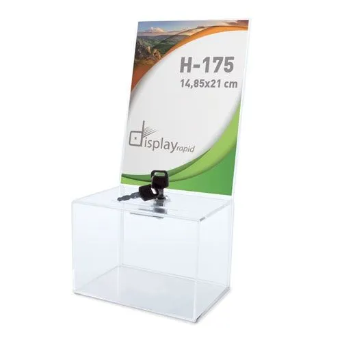 URNE A6 AVEC SERRURE "ELECTION"