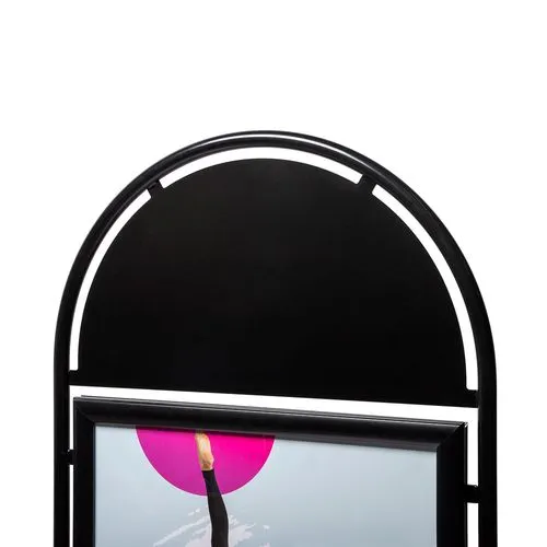 Panneau Trottoir Double Face Acier 50x70 - Extérieur Résistant