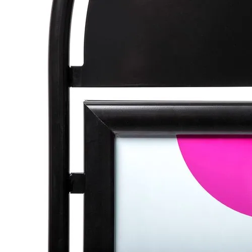 Panneau Trottoir Double Face Acier 50x70 - Extérieur Résistant