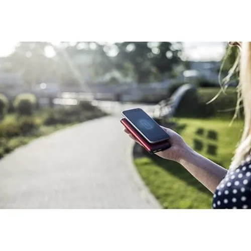 Power Bank sans fil Mauro Conti 10000 mAh avec ventouses, chargeur sans fil 10W | Stef