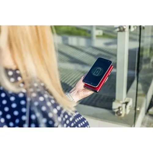 Power Bank sans fil Mauro Conti 10000 mAh avec ventouses, chargeur sans fil 10W | Stef